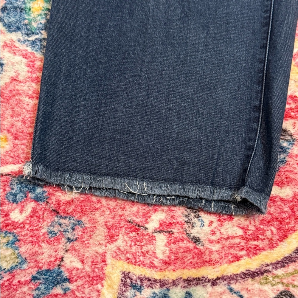 Ruby Rd. Dark Blue Stretch Capri Jeans - Picture 3 of 5